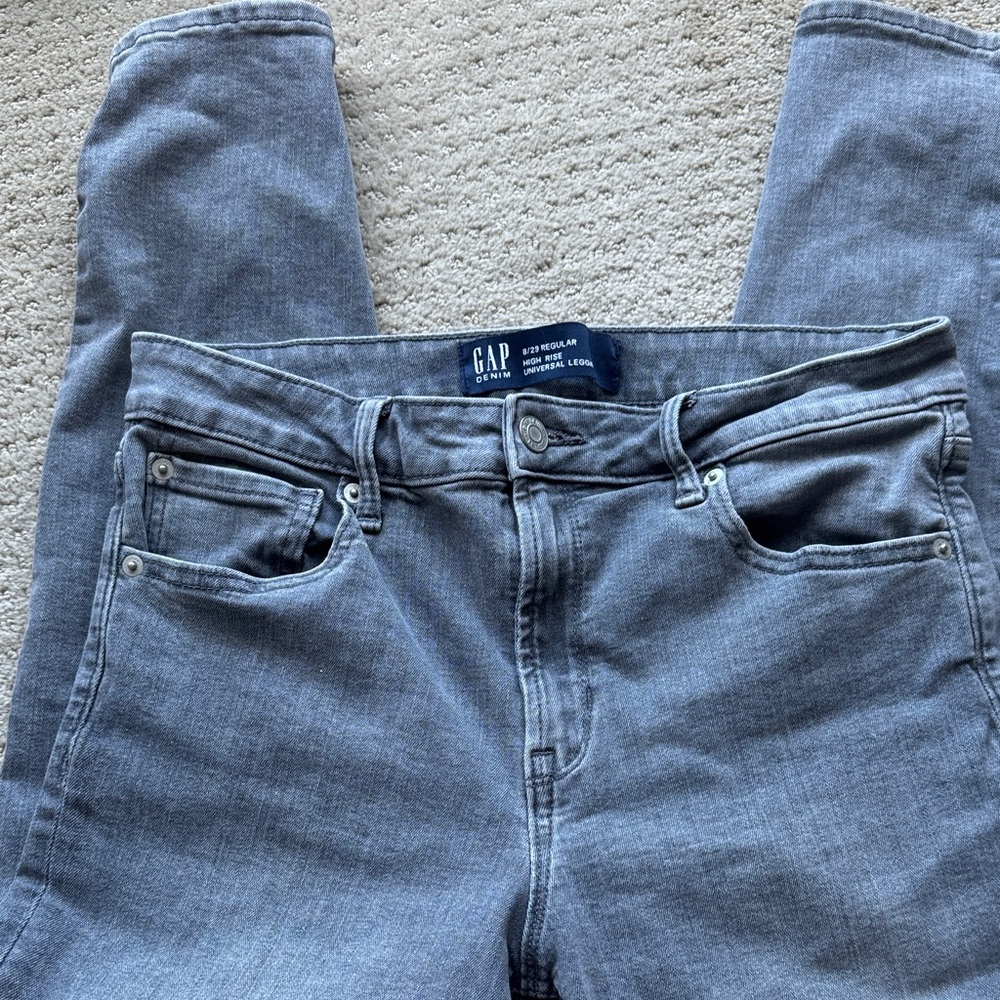 GAP Charcoal Denim Pants